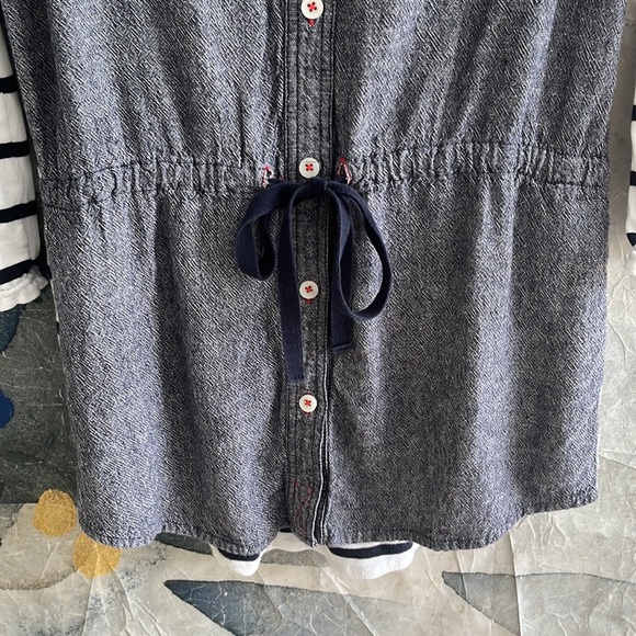 Anthropologie Postmark Rowena Linen Chambray Tunic M - Picture 4 of 12
